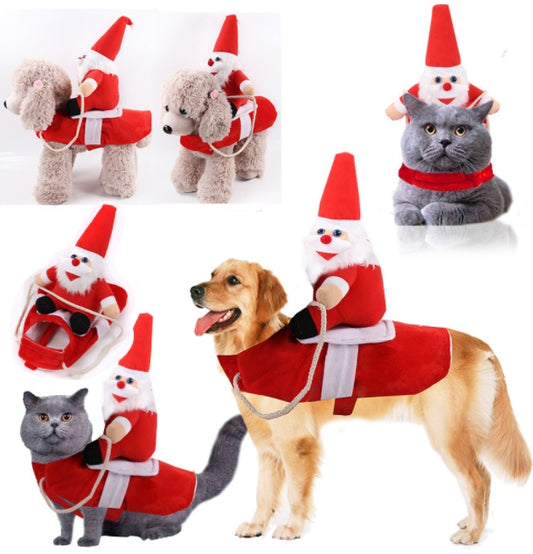 Dog Christmas Clothes Cat Christmas Clothes Pet Winter Clothes