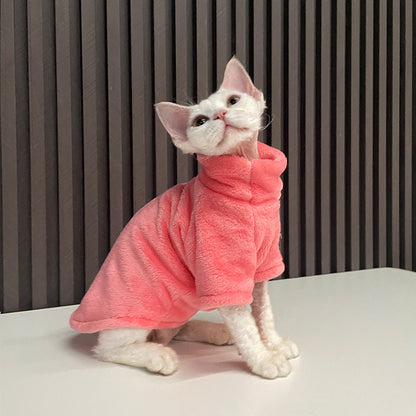 Fashion Personality Ren Fa Cai Hairless Cat Clothes