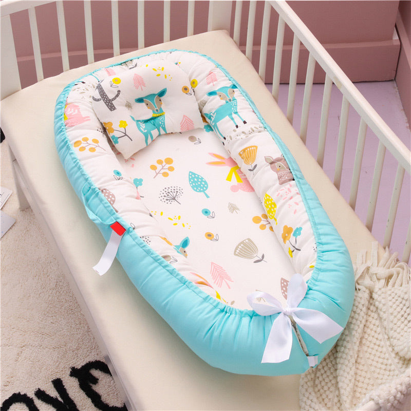 Cotton crib bed