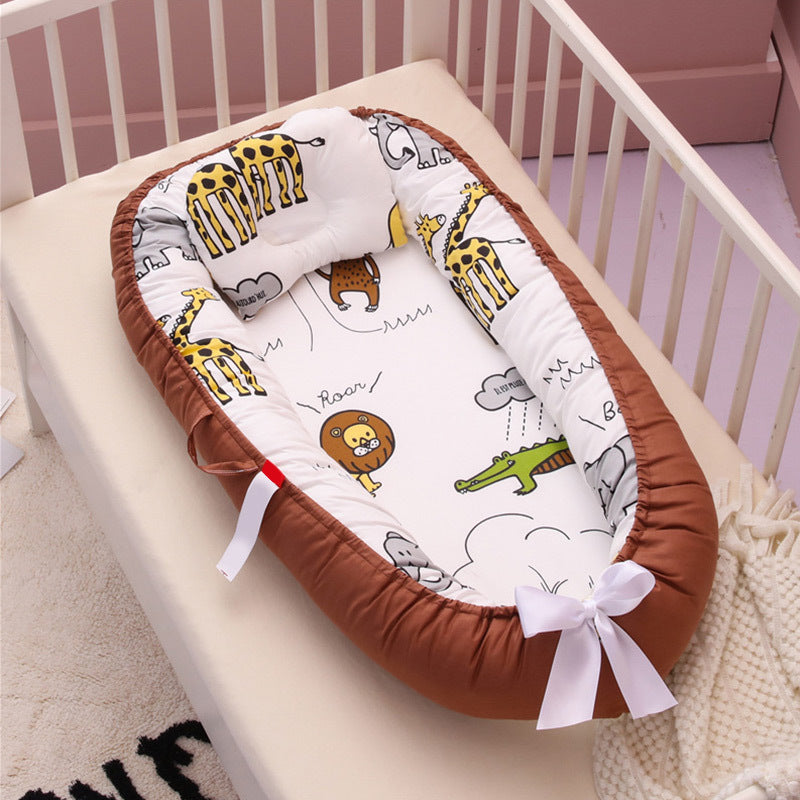 Cotton crib bed