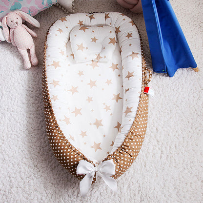 Cotton crib bed