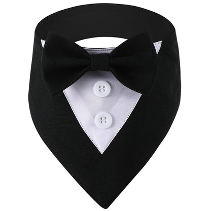 Pet Tie Banquet Suit Triangular Binder