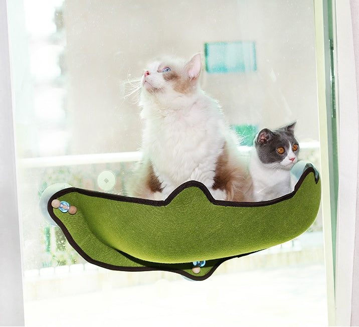 Window sill cat hammock