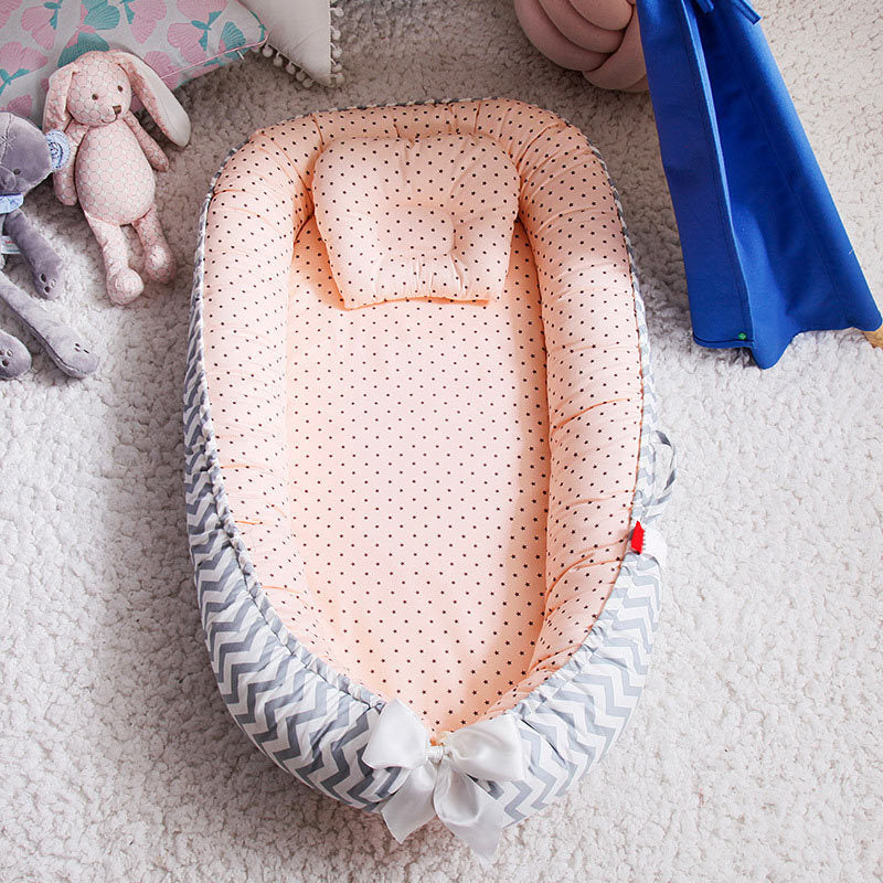 Cotton crib bed