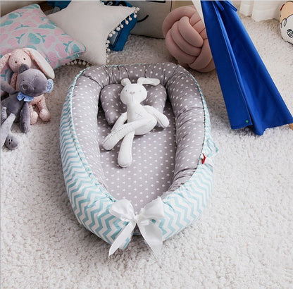 Cotton crib bed