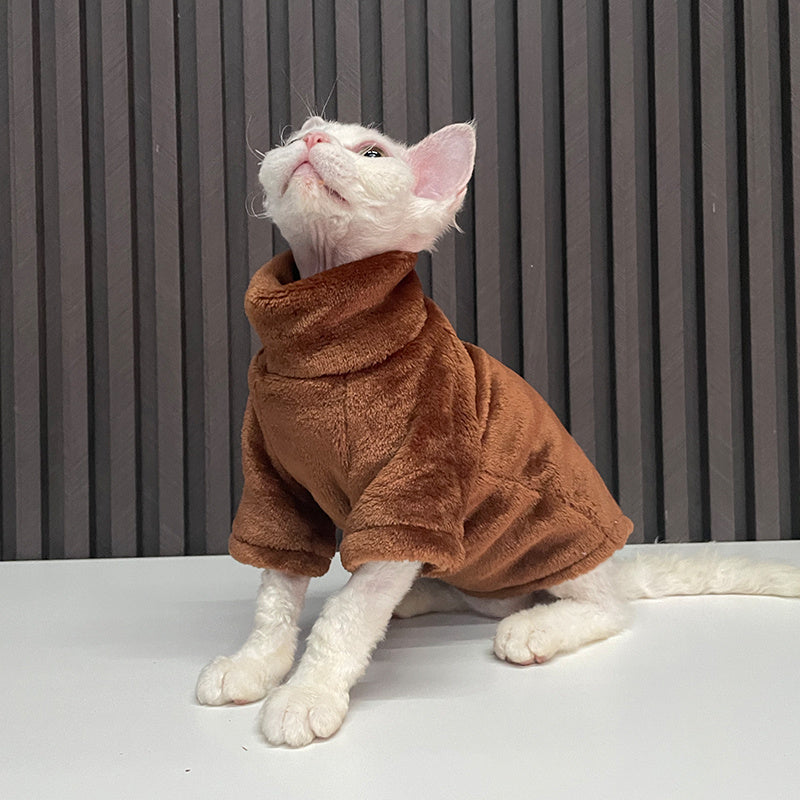 Fashion Personality Ren Fa Cai Hairless Cat Clothes