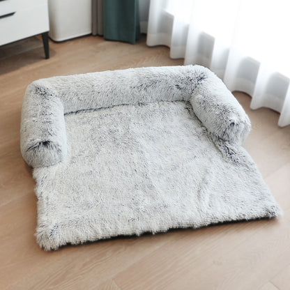 Removable Pet Dog Mat Sofa Dog Bed Soft Pad Blanket Cushion Home Washable Rug Warm Cat Bed Mat For Couches Car Floor Protector